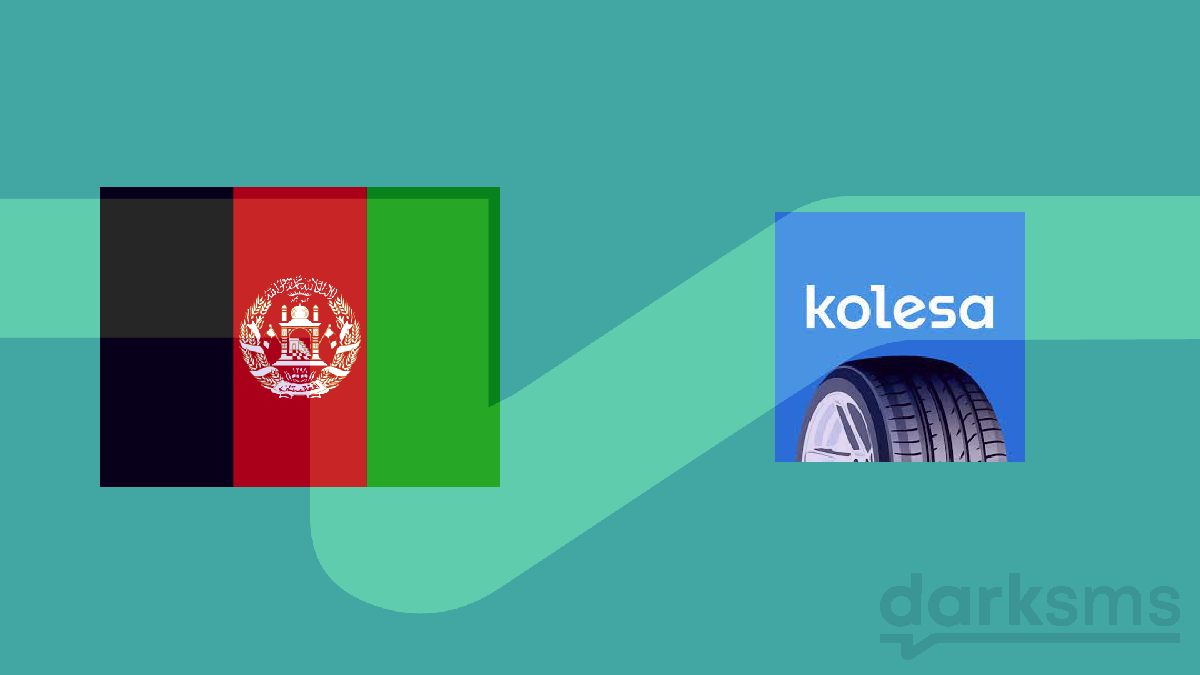 Verify Kolesakz With Afghanistan Number