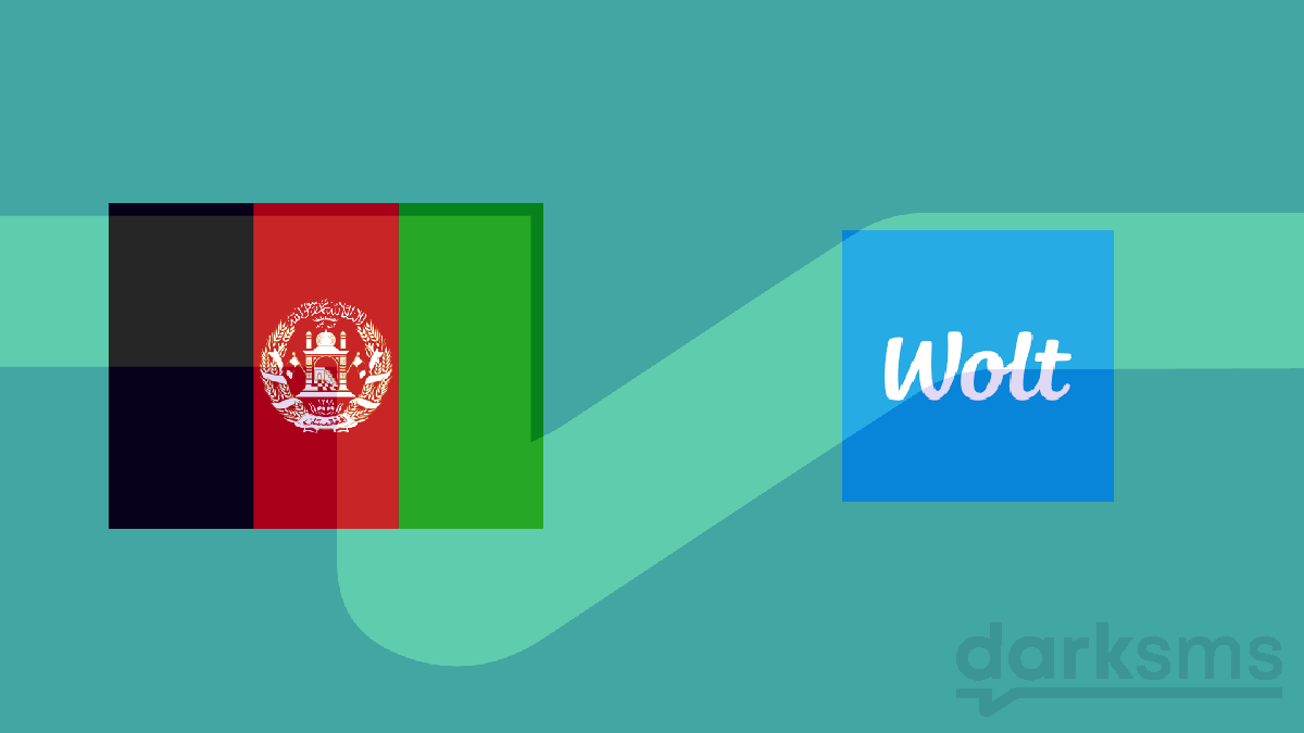 Verify Wolt With Afghanistan Number