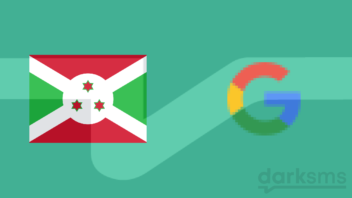 Verify Google With Burundi Number