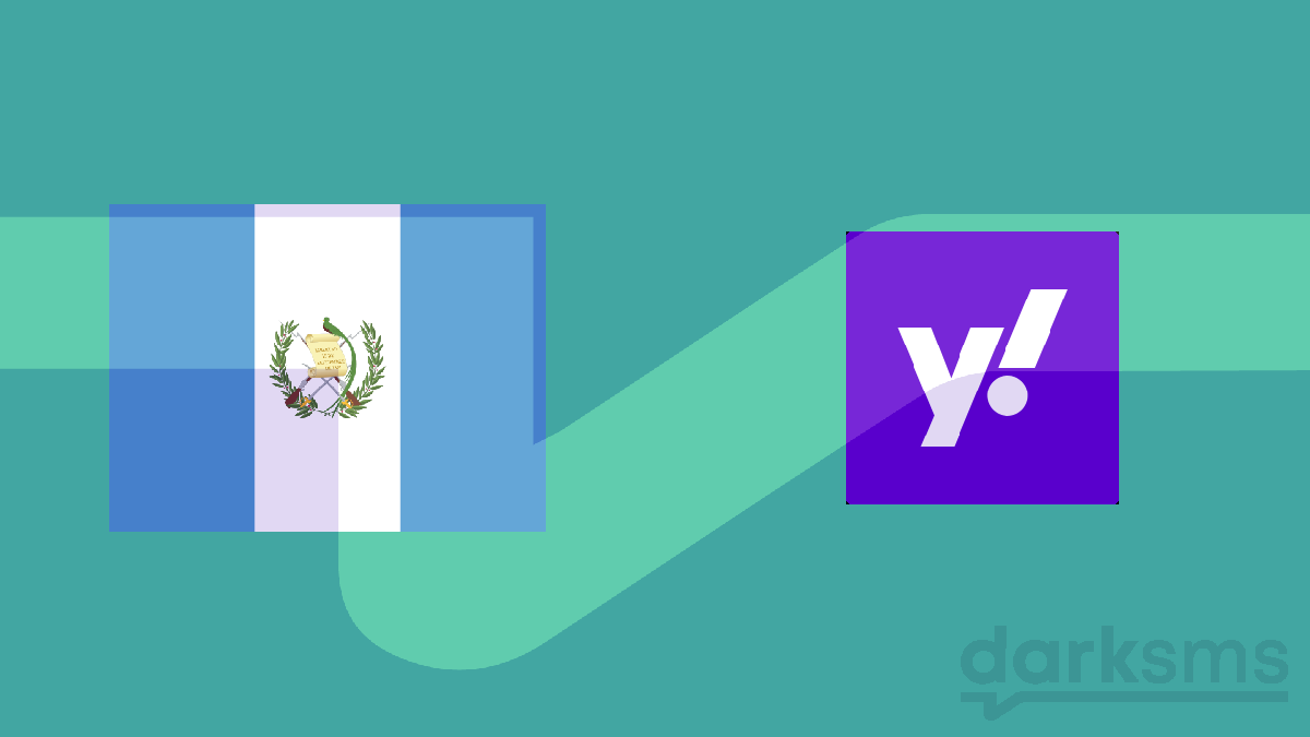 Verify Yahoo With Guatemala Number