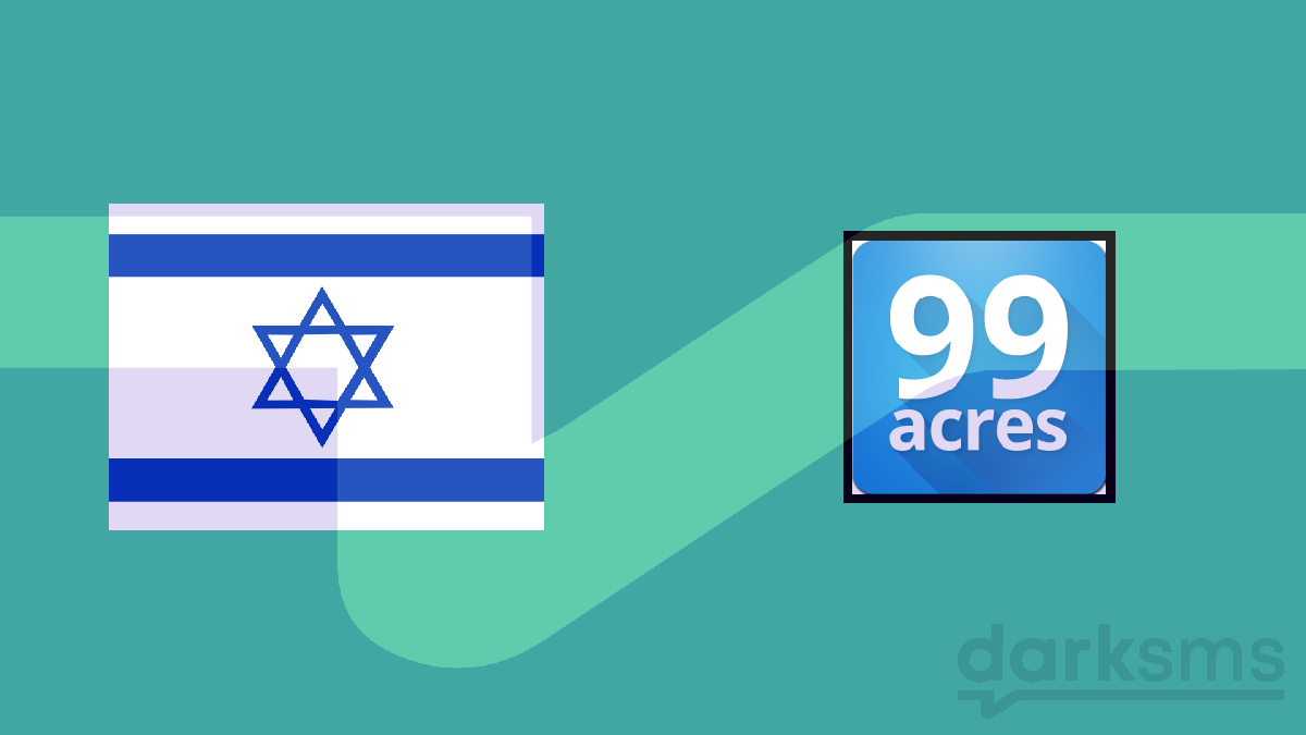 Verify 99acres With Israel Number